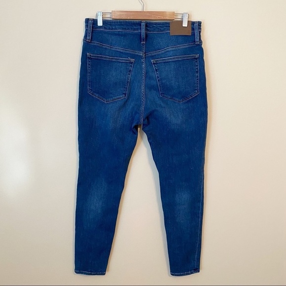 J. Crew High Rise Skinny Blue Jeans - 32 - Picture 3 of 13